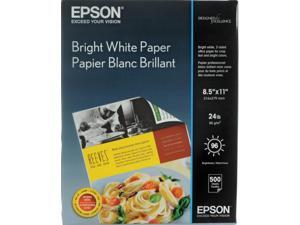 Epson BRIGHT WHITE PREMIUM PAPER, LETTER Epson BRIGHT WHITE PREMIUM PAPER, LETTER