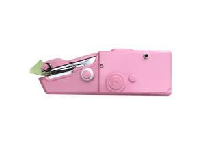 Handheld Mini Sewing Machine, Cordless Portable Handy Stitch Machine for Beginner (pink, Travel Size) Handheld Mini Sewing Machine, Cordless Portable Handy Stitch Machine for Beginner (pink, Travel Size)