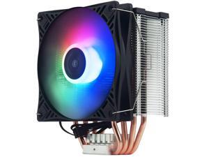 Pccooler X4S CPU Cooler Silent CPU PWM 120mm RGB Fan 4 Continuous Direct Contact Heatpipes for TNTEL/AMD CPU(AM4 Compatible) Pccooler X4S CPU Cooler Silent CPU PWM 120mm RGB Fan 4 Continuous Direct Contact Heatpipes for TNTEL/AMD CPU(AM4 Compatible)