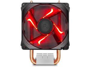Cooler Master Hyper H410R (RR-H410-20PK-R1) 120mm RED LED Air CPU Cooler Intel/AMD Support,with 4 Heat Pipes ,Red LED PWM Fan Cooler Master Hyper H410R (RR-H410-20PK-R1) 120mm RED LED Air CPU Cooler Intel/AMD Support,with 4 Heat Pipes ,Red LED PWM Fan