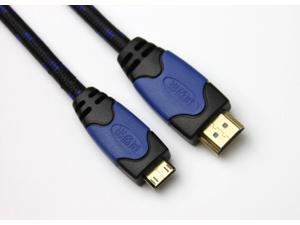 Tekit 10ft. HDMI Male to HDMI mini Male High Speed Cable M-M Tekit 10ft. HDMI Male to HDMI mini Male High Speed Cable M-M