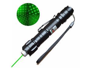 900Mile 532nm Green Laser Pointer Pen Visible Beam Light Zoomable Lazer Aluminum 