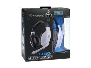 SADES SA-902c New Gaming Headset with microphone with 7.1 Surround Sound Encoding Dota2 CS Stereo HeadPhone USB