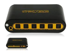 4x2 4 In 2 Out HDMI SPDIF IR Remote Matrix Switch Splitter Supports DTS-HD Dolby(AIS ADMX0402M1)