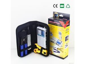 4 in 1 Network Tester Toolkit NF-1202 Cable Stripper Punch Down + RJ45 Plug Crimp Tool,Line Finder RJ45 Crimper Wire Tracker Tone Tool Kit LAN Network Cable Tester +Krone+Stripper