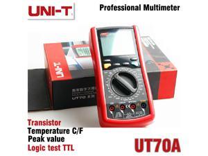 UNI-T UT70A LCD Digital Multimeter Volt Amp Ohm Temp Capacitance Inductance UNI-T UT70A LCD Digital Multimeter Volt Amp Ohm Temp Capacitance Inductance