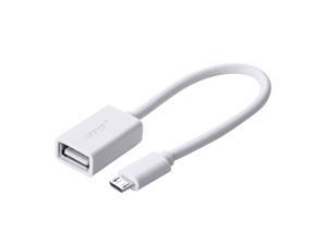 Micro USB 2.0 OTG Cable On The Go Adapter Male Micro USB to Female USB for Samusung S7 S6 Edge S4 S3 Android or Windows Smart Phones Tablets with OTG Function 6 Inch (White) 10822 Micro USB 2.0 OTG Cable On The Go Adapter Male Micro USB to Female USB for Samusung S7 S6 Edge S4 S3 Android or Windows Smart Phones Tablets with OTG Function 6 Inch (White) 10822