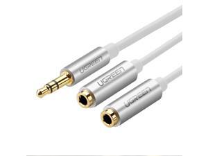 3.5mm Audio Stereo Y Splitter Cable 3.5mm Male to 2 Port 3.5mm Female for Earphone and Headset Splitter Adapter for iPhone, Samsung, LG Smartphones, Tablets, MP3 players, Metal Housing 10780 3.5mm Audio Stereo Y Splitter Cable 3.5mm Male to 2 Port 3.5mm Female for Earphone and Headset Splitter Adapter for iPhone, Samsung, LG Smartphones, Tablets, MP3 players, Metal Housing 10780
