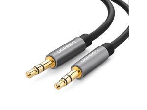 Slim 3.5mm Stereo Auxiliary Cable with Slim Aluminum Case for Your iPhone, iPad or Smartphones, Tablets, Media Players Black, 1m/3ft 10733 Slim 3.5mm Stereo Auxiliary Cable with Slim Aluminum Case for Your iPhone, iPad or Smartphones, Tablets, Media Players Black, 1m/3ft 10733