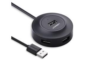 USB 2.0 Hub 4 Ports for Your PC, Cell Phones, eReaders, Tablets Black 20277 USB 2.0 Hub 4 Ports for Your PC, Cell Phones, eReaders, Tablets Black 20277