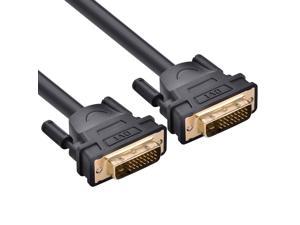(82ft/25m) DVI  Extension cable ,DVI-D 24+1 Dual Link Male to Male Digital Video Cable Gold Plated with Ferrite Core Support 2560x1600 for Gaming, DVD, Laptop, HDTV and Projector 11644