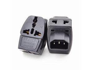 IEC320 C14 to Universal power socket,3 in 1 Universal Black Copper 10A 250V Standart IEC320 C14 UPS PDU APC chassis cabinet computer power adapter plug convert socket IEC320 C14 to Universal power socket,3 in 1 Universal Black Copper 10A 250V Standart IEC320 C14 UPS PDU APC chassis cabinet computer power adapter plug convert socket