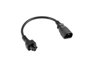 C14 to C5 3 Prong Plug Cable, IEC 320 C14 3 Pin Male To C5 Female Receptacle Laptop Printer Power Adapter IEC 320 C14 to C5 Adapter Converter C5 to C14 AC Power Cable 3 Pin IEC320 C14 Connector C14 to C5 3 Prong Plug Cable, IEC 320 C14 3 Pin Male To C5 Female Receptacle Laptop Printer Power Adapter IEC 320 C14 to C5 Adapter Converter C5 to C14 AC Power Cable 3 Pin IEC320 C14 Connector