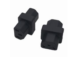 (2 Pack)C13 to C13, IEC 320 C13 Female to C13 Female Power Plug Adapter Extension Extender Travel Converter (2 Pack)C13 to C13, IEC 320 C13 Female to C13 Female Power Plug Adapter Extension Extender Travel Converter