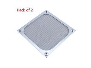 (2 Pack) 120mm Aluminum Dustproof Cover Dust Filter For PC Computer Cooling Chassis Fan,12cm X12cm PC Computer Fan Cooling Dustproof Dust Filter Mesh Strainer Case Aluminum (2 Pack) 120mm Aluminum Dustproof Cover Dust Filter For PC Computer Cooling Chassis Fan,12cm X12cm PC Computer Fan Cooling Dustproof Dust Filter Mesh Strainer Case Aluminum