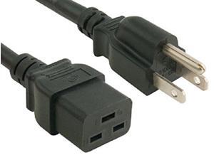 Power Cord NEMA 5-15P to IEC320 C19 Cable,C19 Server AC Power Cord NEMA 5-15P to C19 300V 14AWG IEC320 Cable Power Cord NEMA 5-15P to IEC320 C19 Cable,C19 Server AC Power Cord NEMA 5-15P to C19 300V 14AWG IEC320 Cable