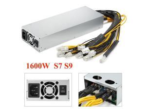 Tekit New Version 92% Platinum 1600W Mining Power Supply For Antminer Miner S9 S7 APW3 L3+ D3 AC 200~240 V,Professional mining machine power supply Tekit New Version 92% Platinum 1600W Mining Power Supply For Antminer Miner S9 S7 APW3 L3+ D3 AC 200~240 V,Professional mining machine power supply