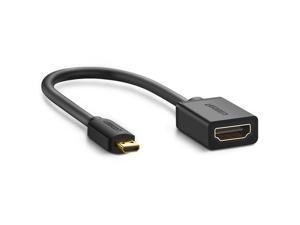 UGREEN Micro HDMI to HDMI Cable Male to Female Micro HDMI Adapter Support 4K 60Hz 3D 1080P Ethernet Audio Return for GoPro Hero 6 Hero 5 Black, Nexus 10 Tablet, ASUS Zenbook Laptop, Camera 7 Inch UGREEN Micro HDMI to HDMI Cable Male to Female Micro HDMI Adapter Support 4K 60Hz 3D 1080P Ethernet Audio Return for GoPro Hero 6 Hero 5 Black, Nexus 10 Tablet, ASUS Zenbook Laptop, Camera 7 Inch