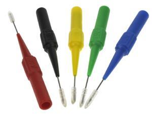 (100 Pack) AMASS Insulation Piercing Needle Non-destructive Test Probes by Tekit, Mini Back Probe/Wire Piercer 4mm Socket,0.7mm Test Probe Connector Car Repair Test Puncture Line Table Stick (100 Pack) AMASS Insulation Piercing Needle Non-destructive Test Probes by Tekit, Mini Back Probe/Wire Piercer 4mm Socket,0.7mm Test Probe Connector Car Repair Test Puncture Line Table Stick