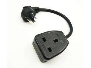 AU Australia 3 Pin Male to UK British Standard Female Socket Cord cable,CN 3-Pin to UK 3Pin Female Socket,13A/250V AU Australia 3 Pin Male to UK British Standard Female Socket Cord cable,CN 3-Pin to UK 3Pin Female Socket,13A/250V