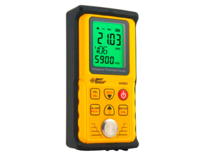 SMART SENSOR AR860 Digital Ultrasonic Thickness Meter Tester Gauge Measuring Range 1.00 to 300.00mm Steel Sound Velocity 1000 to 9999m/s SMART SENSOR AR860 Digital Ultrasonic Thickness Meter Tester Gauge Measuring Range 1.00 to 300.00mm Steel Sound Velocity 1000 to 9999m/s