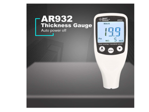 Smart Sensor AR932 0-1700µm Mini Digital Coating Film Iron Thickness Gauge Car Meter Paint Painting Tester Handheld Testing Smart Sensor AR932 0-1700µm Mini Digital Coating Film Iron Thickness Gauge Car Meter Paint Painting Tester Handheld Testing