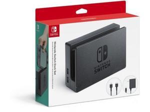 Nintendo Switch System Portable Game Play Console Grey Slide-In Dock Set Nintendo Switch System Portable Game Play Console Grey Slide-In Dock Set