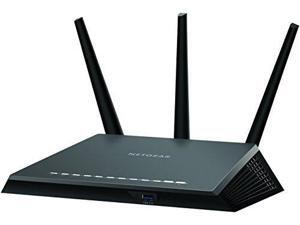 Netgear Nighthawk Smart WiFi Router R7000 AC1900 Wireless Speed upto 1900- Black Netgear Nighthawk Smart WiFi Router R7000 AC1900 Wireless Speed upto 1900- Black