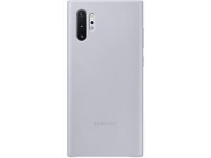 Samsung Galaxy Note10+ EF-VN975LJEGUS Case Leather Back Protective Cover, Silver Samsung Galaxy Note10+ EF-VN975LJEGUS Case Leather Back Protective Cover, Silver