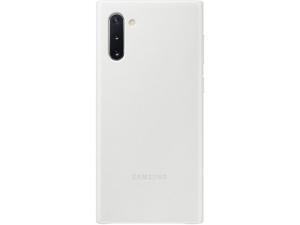Samsung Galaxy Note10 Case EF-VN970LWEGUS Leather Back Protective Cover - White Samsung Galaxy Note10 Case EF-VN970LWEGUS Leather Back Protective Cover - White
