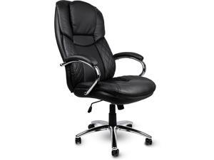 Deluxe Wood Banker's Chair Padded Seat with Base Black - OSP Home  Furnishings