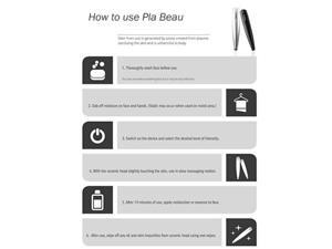 PLABEAU At-Home Plasma Beauty Generator Skin Device Blue Grey Pink Colors *US SELLER* PLABEAU At-Home Plasma Beauty Generator Skin Device Blue Grey Pink Colors *US SELLER*