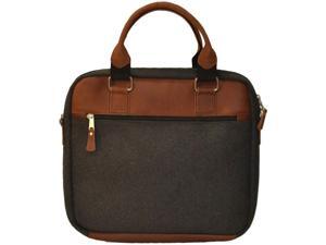 Canyon Outback Leather ME205B Jonah Wool Briefcase, Grey Wool Canyon Outback Leather ME205B Jonah Wool Briefcase, Grey Wool