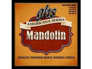GHS A255 Americana Phosphor Bronze Mandolin String Set, Light 10-38 GHS A255 Americana Phosphor Bronze Mandolin String Set, Light 10-38