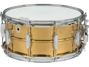 Ludwig Bronze Phonic Snare Drum with Hammered Shell - 6.5X14 Ludwig Bronze Phonic Snare Drum with Hammered Shell - 6.5X14