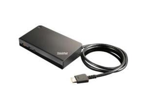 Lenovo ThinkPad Onelink+ Dock - for Notebook - USB 3.0 - 6 x USB Ports - 2 x USB 2.0 - 4 x USB 3.0 - Network (RJ-45) - VGA - DisplayPort - Microphone - Wired - 40A40090US Lenovo ThinkPad Onelink+ Dock - for Notebook - USB 3.0 - 6 x USB Ports - 2 x USB 2.0 - 4 x USB 3.0 - Network (RJ-45) - VGA - DisplayPort - Microphone - Wired - 40A40090US