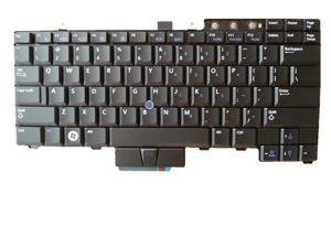 Igoodo® Laptop Black Non-Backlit Keyboard For Dell Latitude E6400 E6500 E6410 E6510, Precision M2400 M4400 M4500, Latitude E6400 ATG, E6410 ATG; P/N NSK-DB001 V081325AS1 PK1303I0600 UK717 0UK717 US