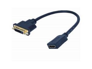 Topwin 30cm HDMI to DVI-D 24+1 Video Converter Adapter Cable F/F Female For PC HDTV Monitor Topwin 30cm HDMI to DVI-D 24+1 Video Converter Adapter Cable F/F Female For PC HDTV Monitor