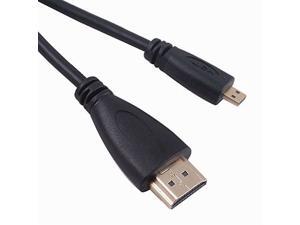 Micro HDMI To HDMI Port V1.4 1080P Cable for HDTV PS3 XBOX 3D LCD 3 Meters Micro HDMI To HDMI Port V1.4 1080P Cable for HDTV PS3 XBOX 3D LCD 3 Meters