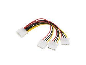 Topwin New IDE Power 4Pin 1-to-3 Splitter Power Cable Topwin New IDE Power 4Pin 1-to-3 Splitter Power Cable
