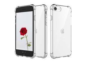 iPhone SE 2 Case, Tekcoo Shockproof Rugged Full Body Protection Soft TPU Bumper iPhone 7 Clear Case Shell Ultra-Thin Slim Flexible Rubber Anti-Scratch Protective Phone Cover For iPhone 8 / 7 - Clear iPhone SE 2 Case, Tekcoo Shockproof Rugged Full Body Protection Soft TPU Bumper iPhone 7 Clear Case Shell Ultra-Thin Slim Flexible Rubber Anti-Scratch Protective Phone Cover For iPhone 8 / 7 - Clear