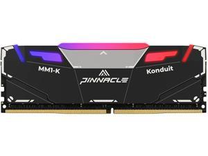 Timetec Pinnacle Konduit RGB 32GB DDR4 3600MHz PC4-28800 CL18-22-22-42 XMP2.0 Overclocking 1.35V Compatible for AMD and Intel Desktop Gaming PC Memory Module RAM - Black
