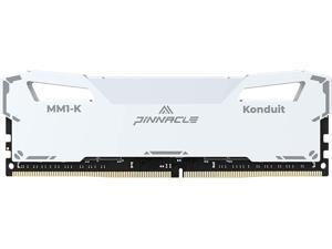 Timetec Pinnacle Konduit 16GB DDR4 3200MHz PC4-25600 CL16-20-20-40 1.35V Dual Rank Compatible for AMD and Intel Desktop Gaming PC Memory Module - White