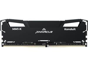 Timetec Pinnacle Konduit 8GB DDR4 3200MHz PC4-25600 CL16-18-18-38 1.35V Compatible for AMD and Intel Desktop Gaming PC Memory Module RAM - Black
