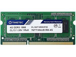 Timetec Hynix IC 4GB for Synology NAS DiskStation DS218+ DS718+ DS918+ DS418play DDR3/ DDR3L 1866Mhz PC3L-14900 1.35V Non-ECC Unbuffered 204 Pin SODIMM Memory RAM(Equivalent to Synology D3NS1866L-4G)