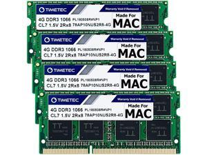 New 16GB KIT 2x8GB PC3-8500S DDR3 1066MHz NON-ECC 204pin RAM Laptop Memory 1.5V