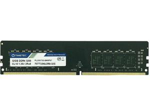 Timetec 32GB DDR4 3200MHz PC4-25600 CL22 1.35V Non-ECC Unbuffered Dual Rank Designed for Gaming and Graphic Compatible with AMD and Intel Desktop PC Computer Memory RAM Module Upgrade (32GB)