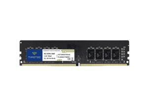 Timetec 8GB DDR4 2666MHz PC4-21300 Non-ECC Unbuffered 1.2V CL19 1Rx8 Single Rank 288 Pin UDIMM Desktop PC Computer Memory RAM Module Upgrade (8GB)