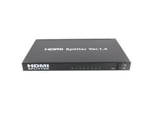 US 8 Port 1080P HD HDMI Splitter W/ Power Adapter HDTV Bluray Xbox PS3 US 8 Port 1080P HD HDMI Splitter W/ Power Adapter HDTV Bluray Xbox PS3