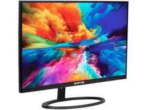 Sceptre IPS 24-Inch QHD LED Business Monitor 2560x1440 1440p DisplayPort HDMI 75Hz 300 Lux Build-in Speakers 2021 Black (E248W-QPT)